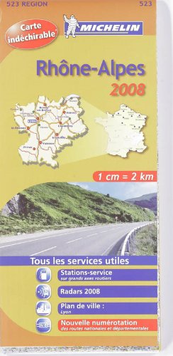RHONE - ALPES 17523 CARTE MICHELIN KAART (KAARTEN/CARTES MICHELIN) Books