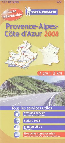 PROVENCE ALPES COTE D ' AZUR 17527 CARTE MICHELIN KAART (KAARTEN/CARTES MICHELIN) Leisure, Home & Garden