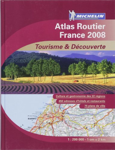 FRANCE TOURISME ET PATRIMOINE 20400 ATLAS MICHELIN 2008 book