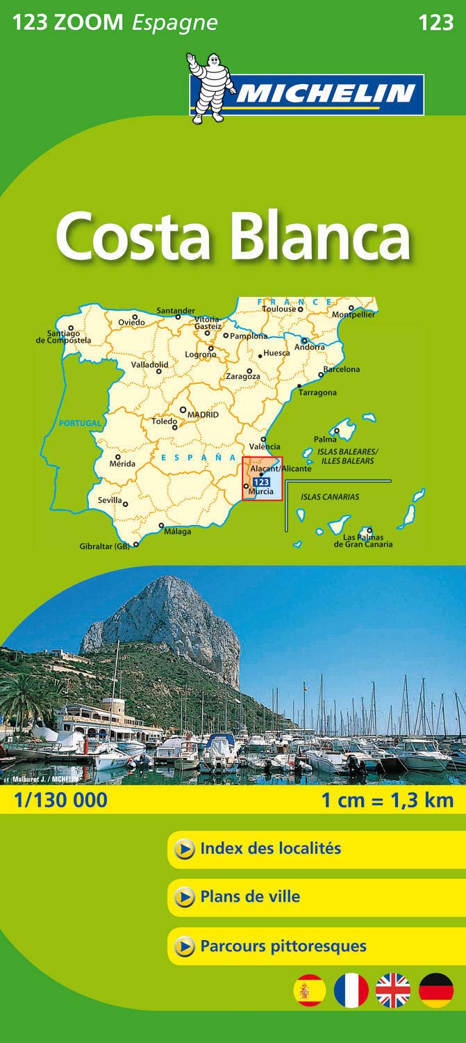 Carte ZOOM Costa Blanca book