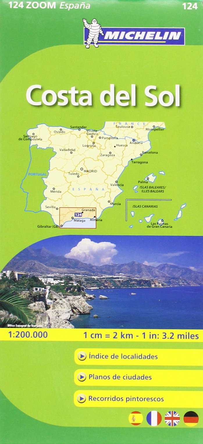 Costa Del Sol (Mapas Zoom Michelin, Band 124) Leisure, Home & Garden
