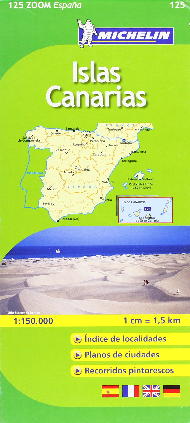 MAPA ZOOM ISLAS CANARIAS 125 (Mapas Zoom Michelin, Band 125) Leisure, Home & Garden