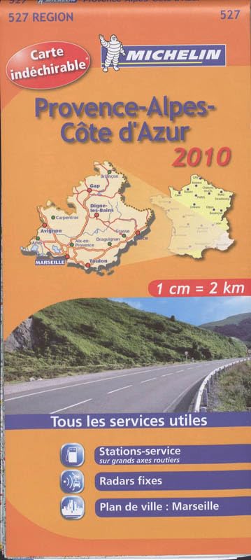 CARTE ROUTIERE PROVENCE ALPES COTE D'AZUR HR 2010 book