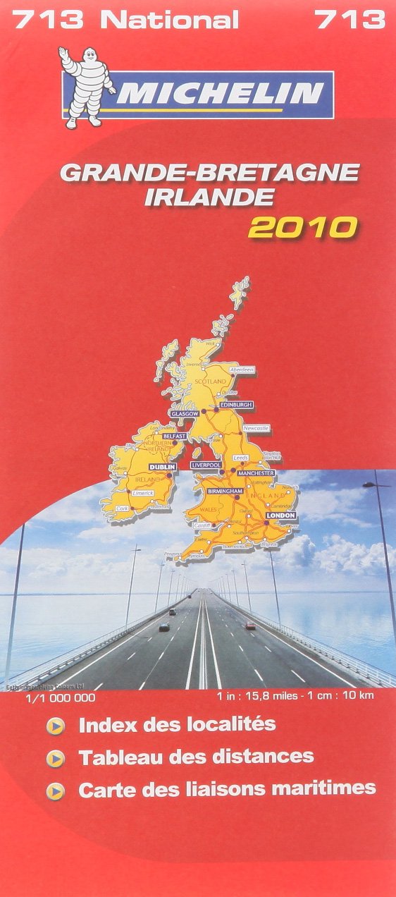 CARTE ROUTIERE 713 GRANDE BRETAGNE/IRLANDE 2010 book