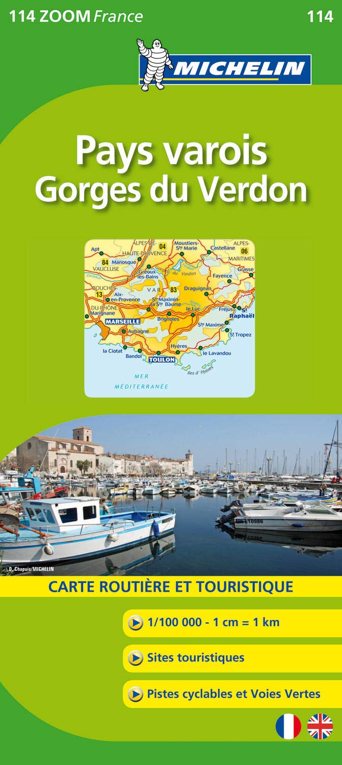 Pays varois: Gorges du Verdon : carte routière et touristique (Michelin zoom, 114) Leisure, Home & Garden Books