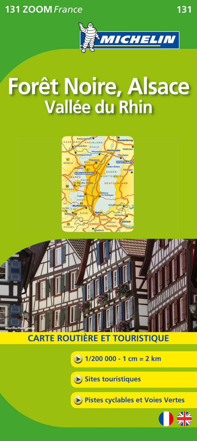 Fôret Noire, Alsace: vallée du Rhin : carte routière et touristique (Michelin zoom, 131) Leisure, Home & Garden