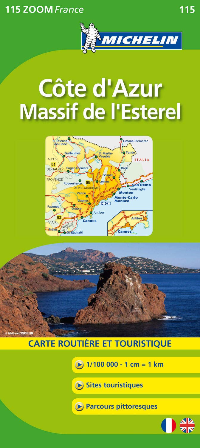 Carte ZOOM Cte d'Azur / Massif de l'Esterel book