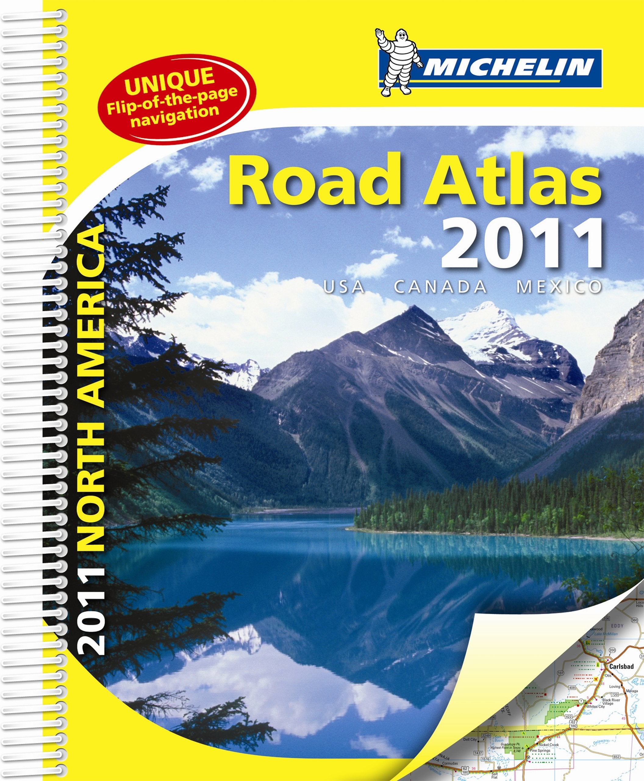 Michelin North America Road Atlas 2011: U.s.a., Canada, Mexico book