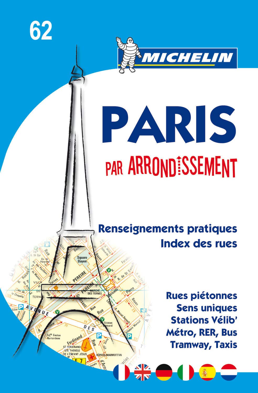 Michelin Paris: Par Arrondissement (Michelin Cartes et Guides) Leisure, Home & Garden