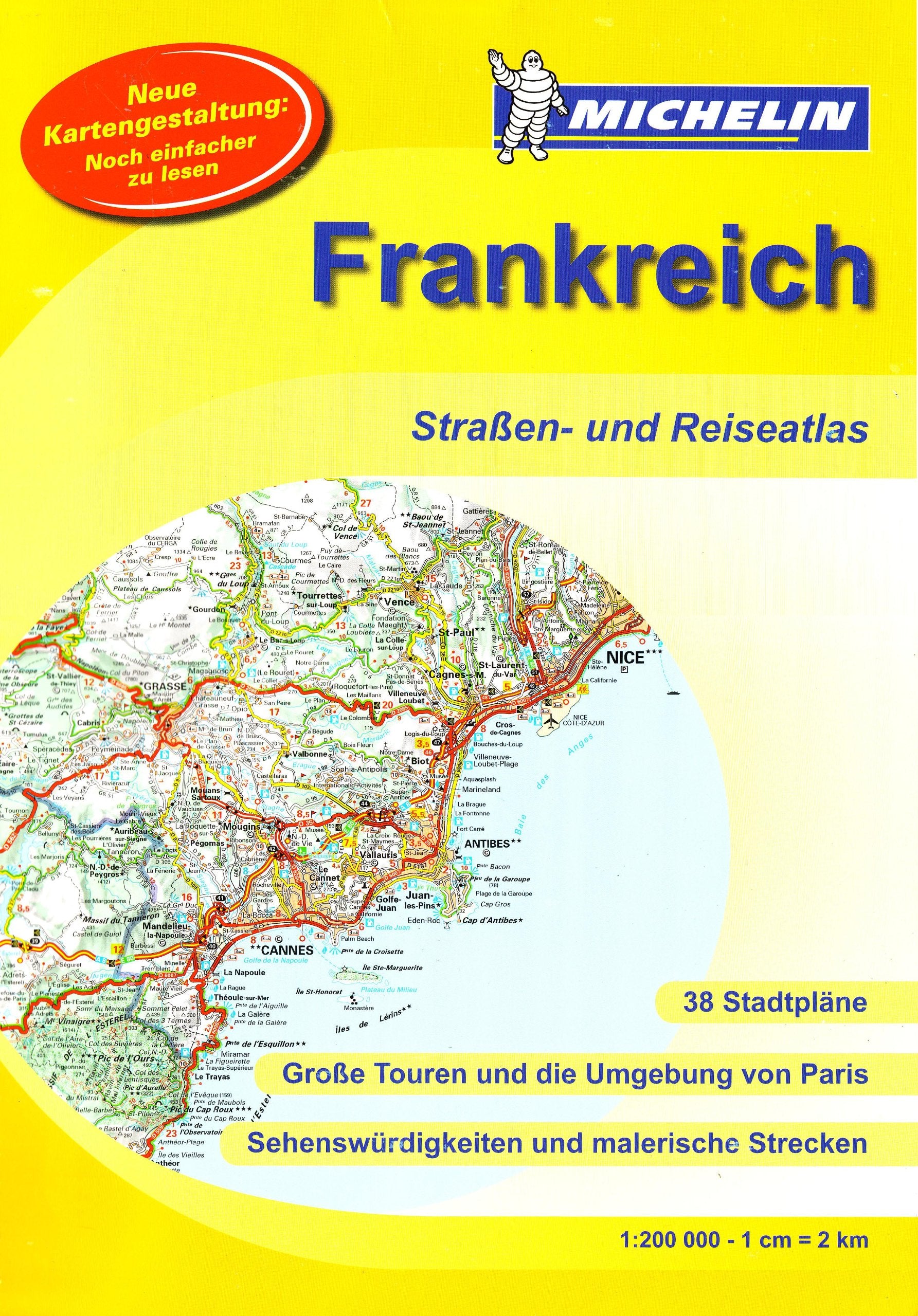 MICHELIN Atlas Frankreich ( DIN A3) (MICHELIN Atlanten, Band 206715727) Leisure, Home & Garden