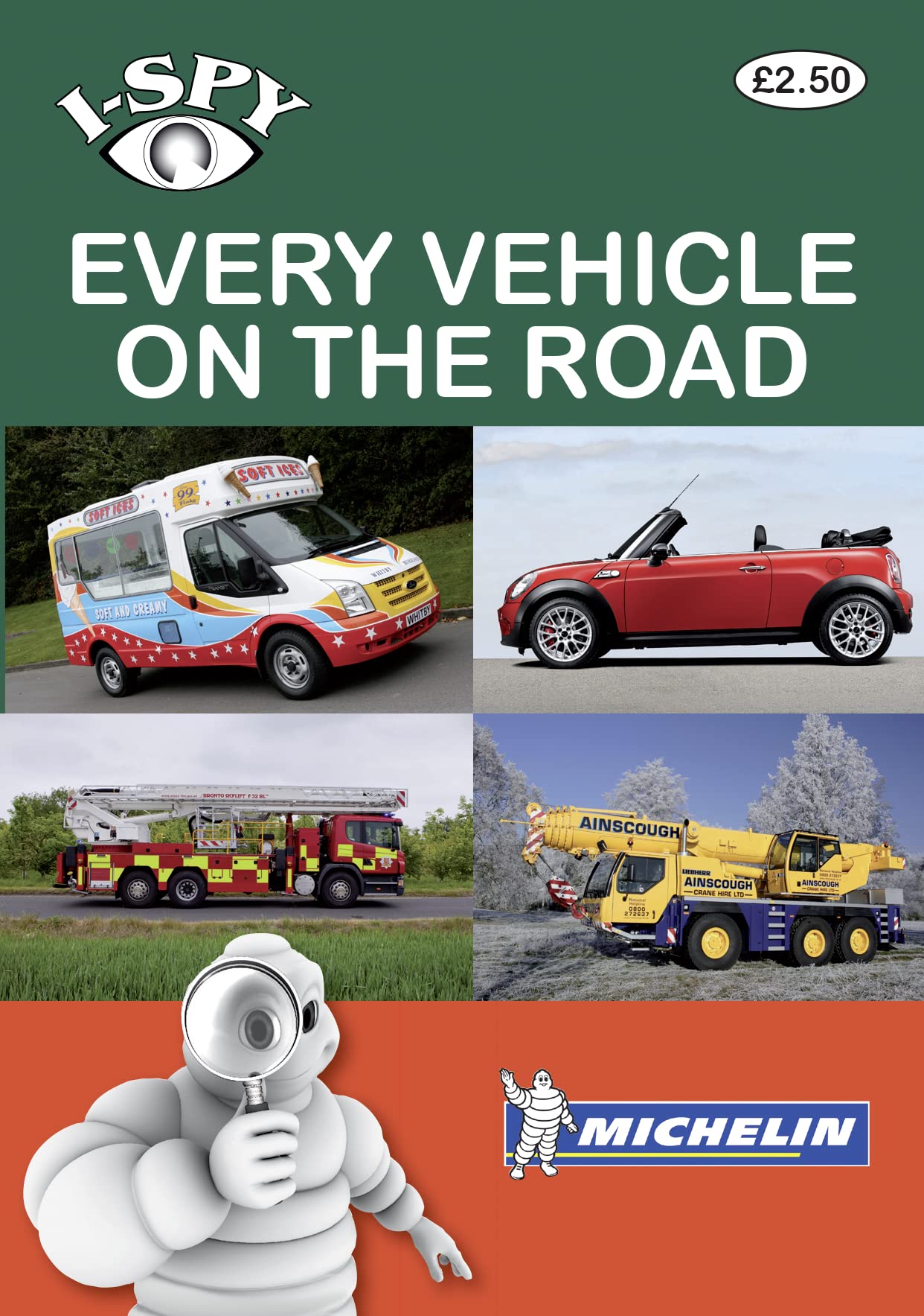 i-SPY Every Vehicle on the Road (Michelin i-SPY Guides) Non-fiction