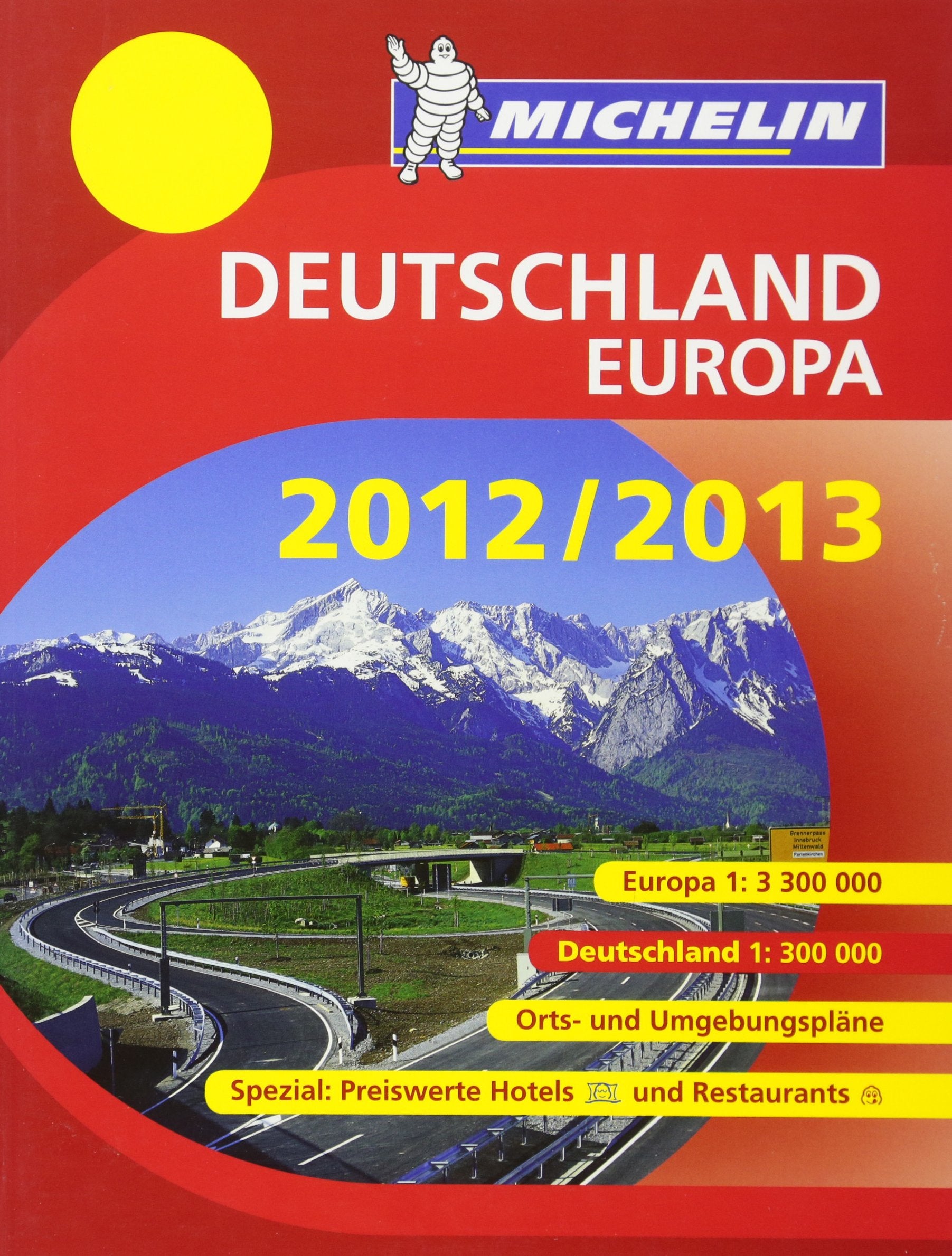 Michelin Straßenatlas Deutschland/Europa 2012/2013 (MICHELIN Atlanten) Leisure, Home & Garden