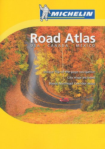 Michelin North America Midsize Atlas: USA, Canada, Mexico book