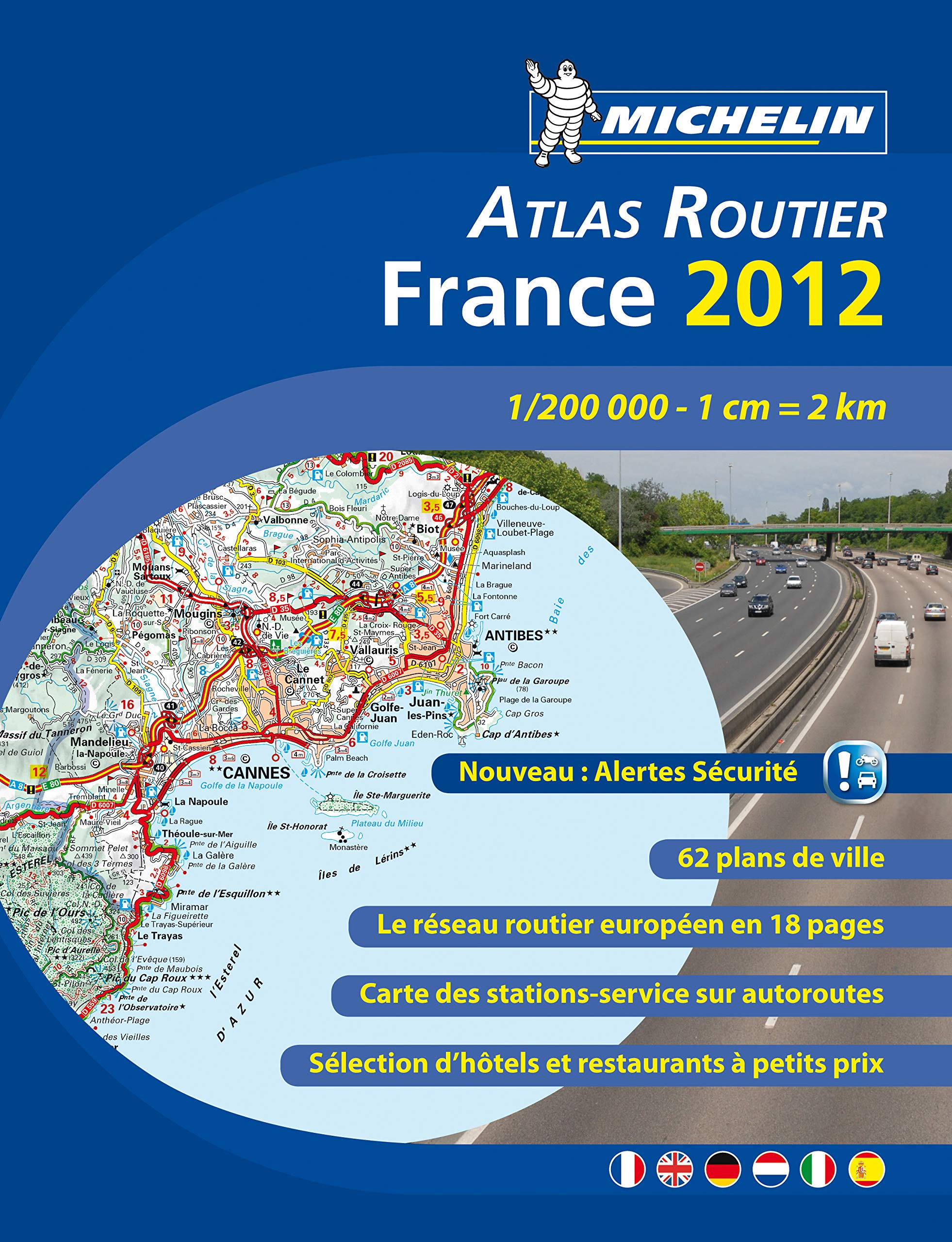 Atlas routier France 2012 Reli book