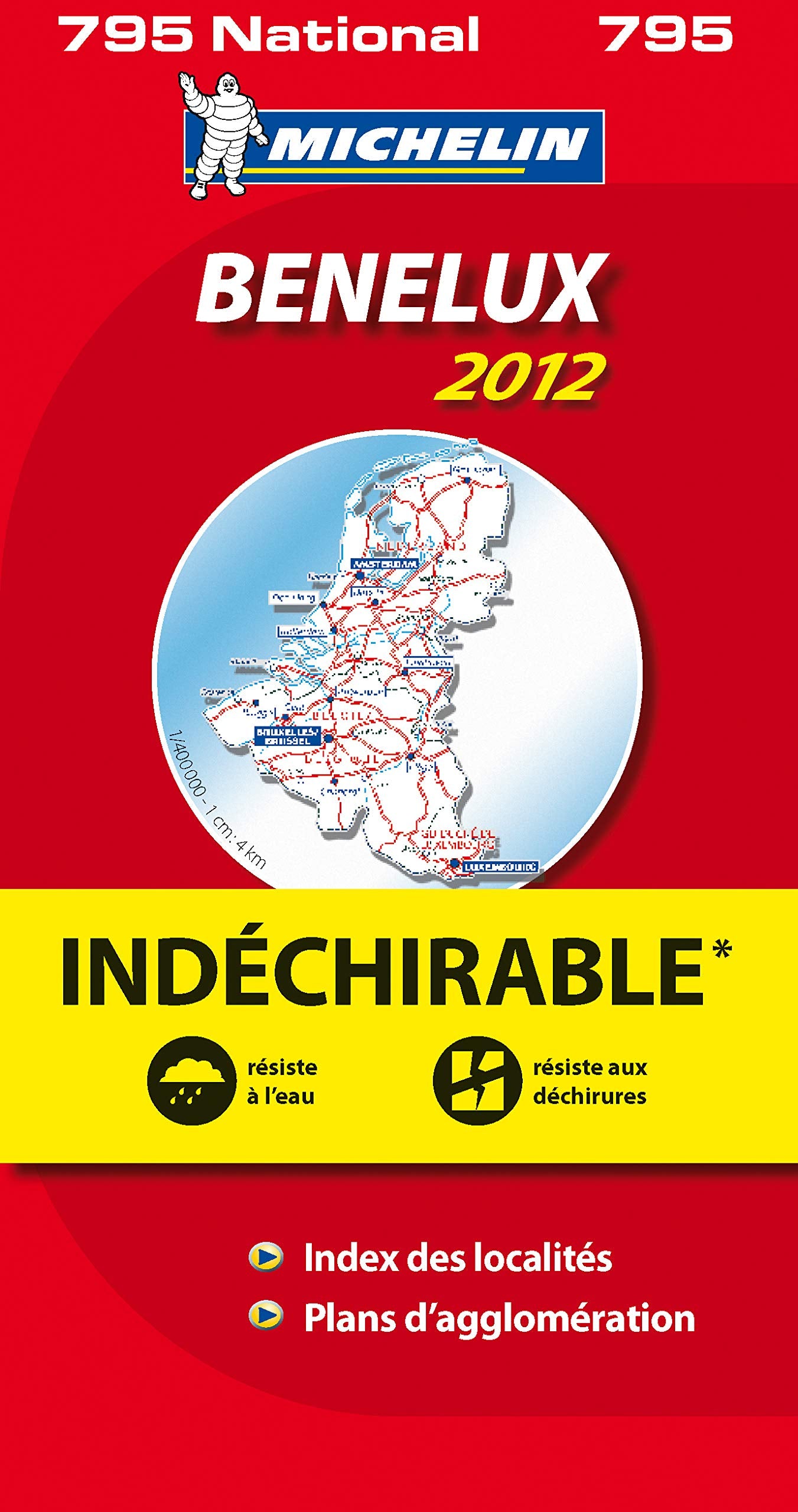 Carte NATIONAL Benelux Indchirable 2012 book