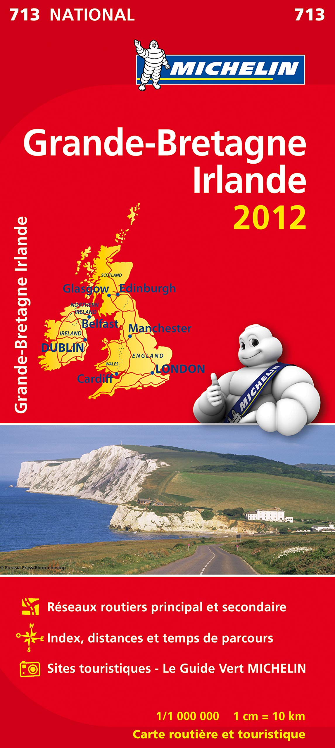 Carte NATIONAL Grande Bretagne, Irlande 2012 book