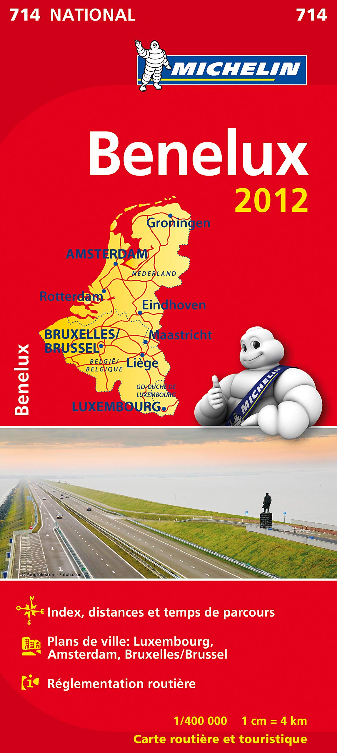 Carte NATIONAL Benelux 2012 book