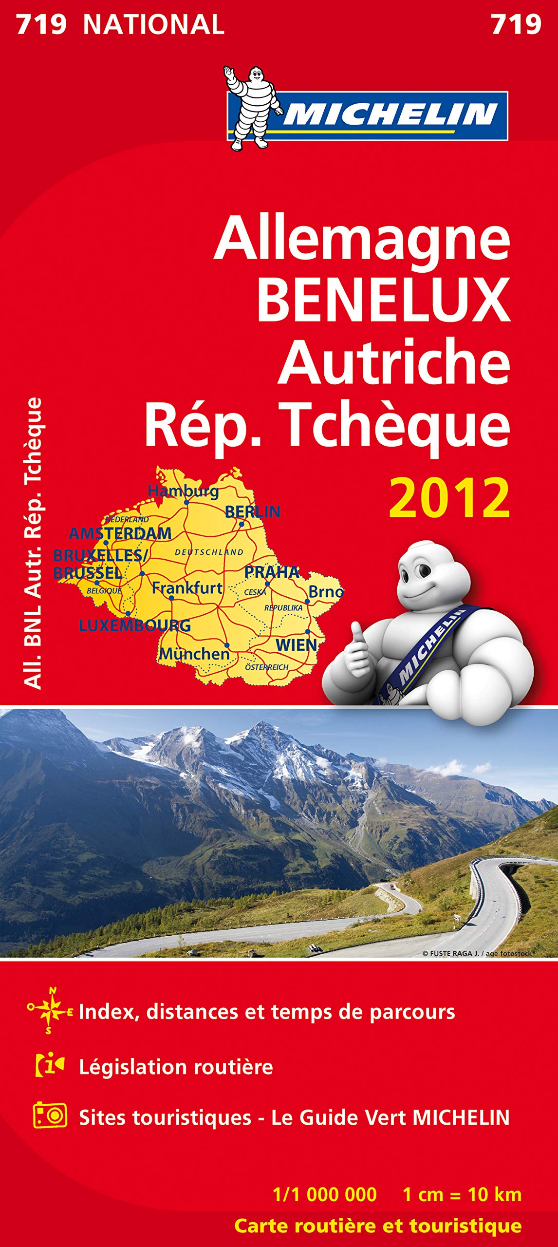 Carte NATIONAL All, Benl, Aut Rtchque 2012 book