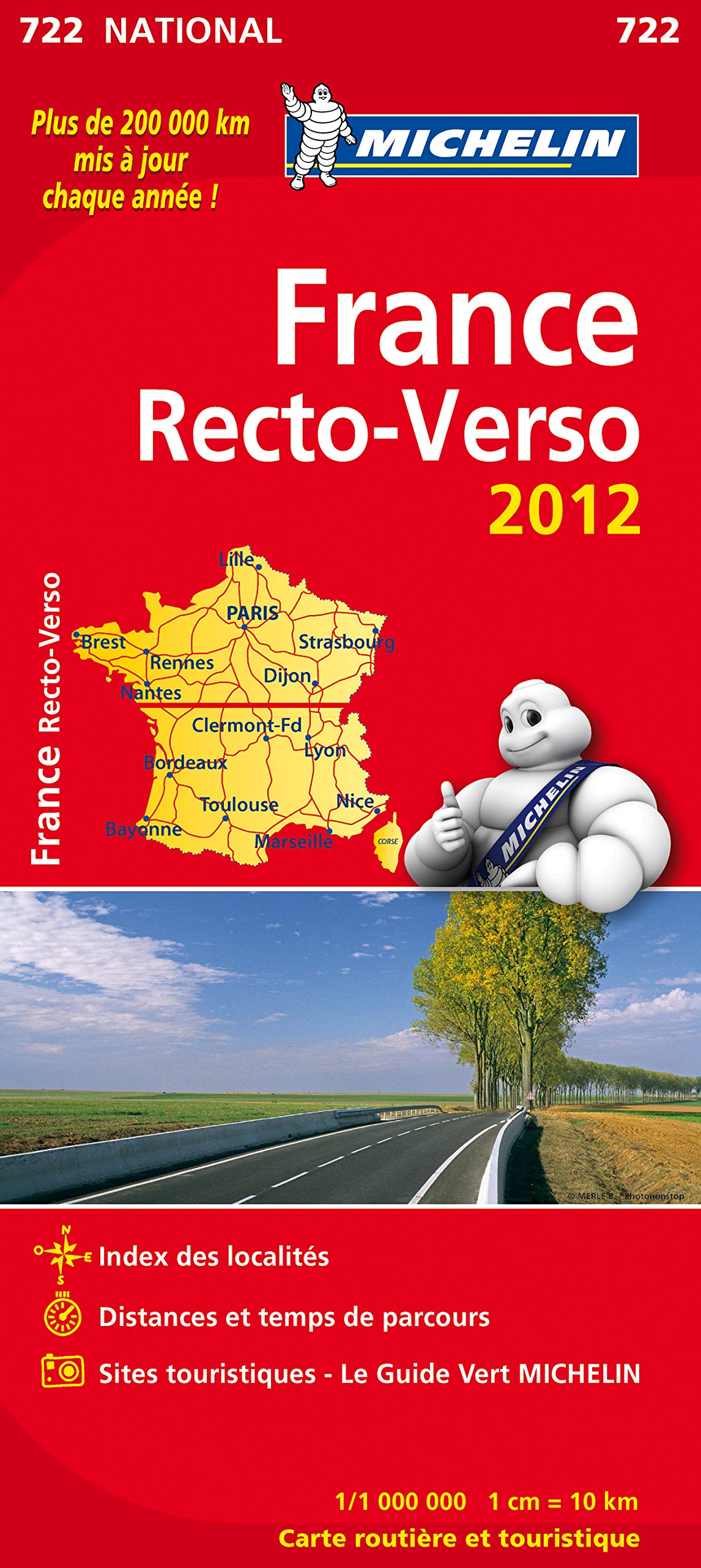 Carte NATIONAL France Recto/Verso 2012 book