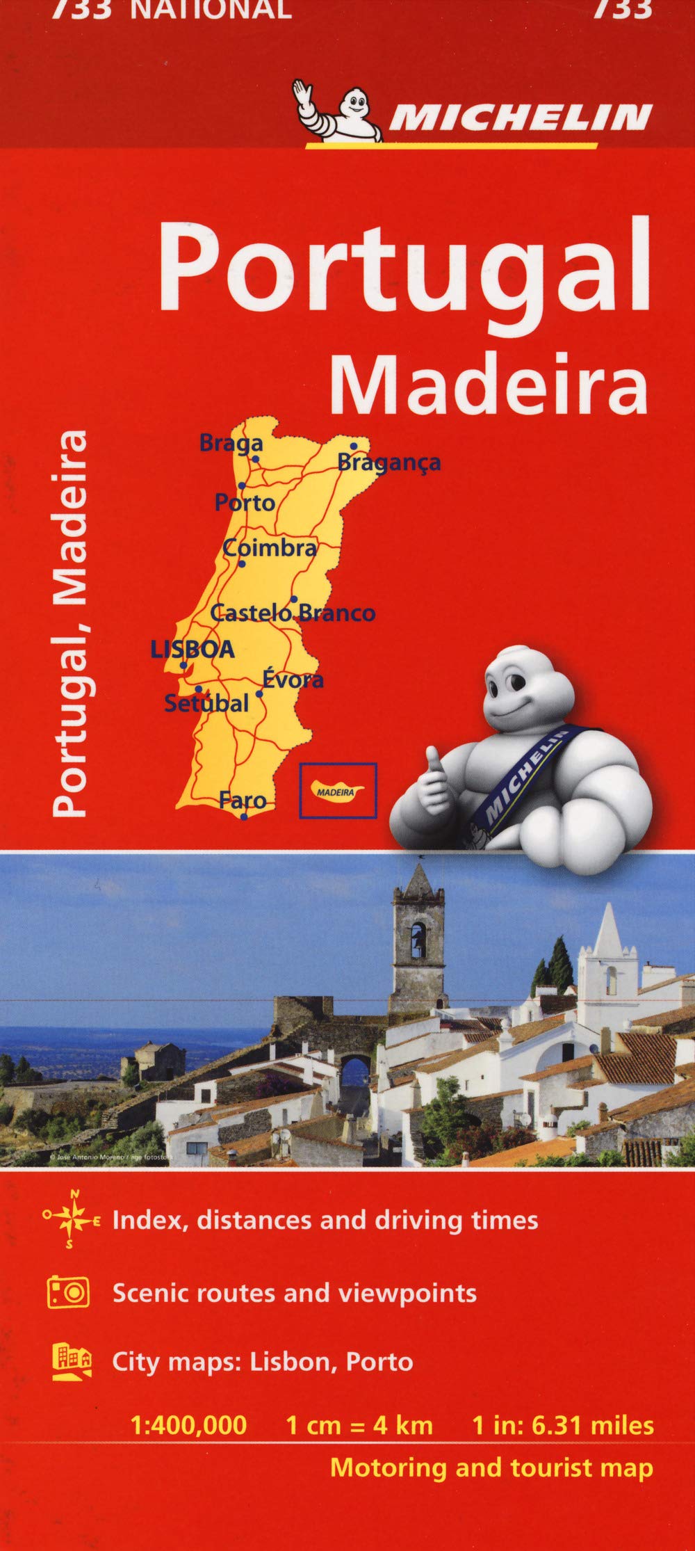 Portugal & Madeira - Michelin National Map 733: Map (Michelin National Maps) Leisure, Home & Garden