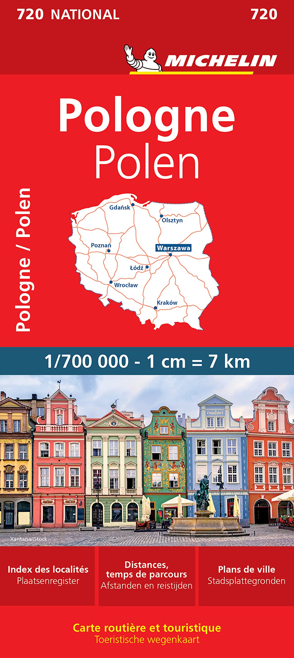 Carte NATIONAL Pologne book