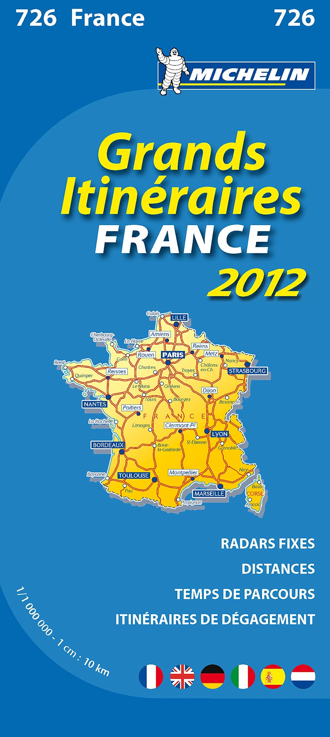 Carte NATIONAL - 726 - France grands itinéraires 2012 book