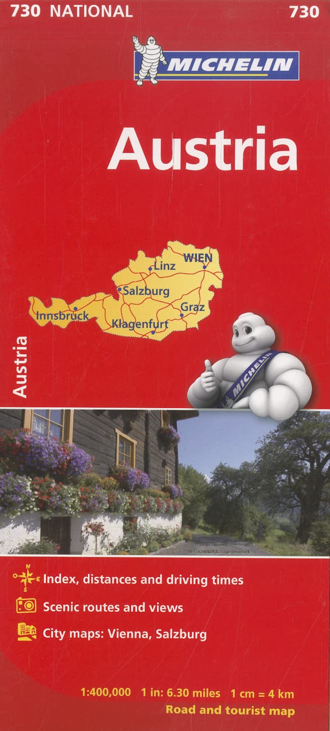 Michelin Austria / Michelin Autriche book