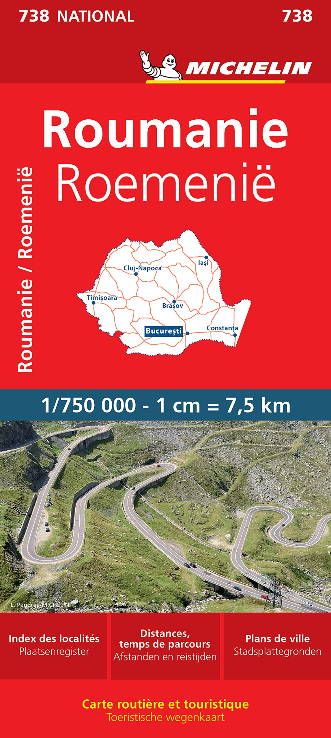 Carte NATIONAL Roumanie book