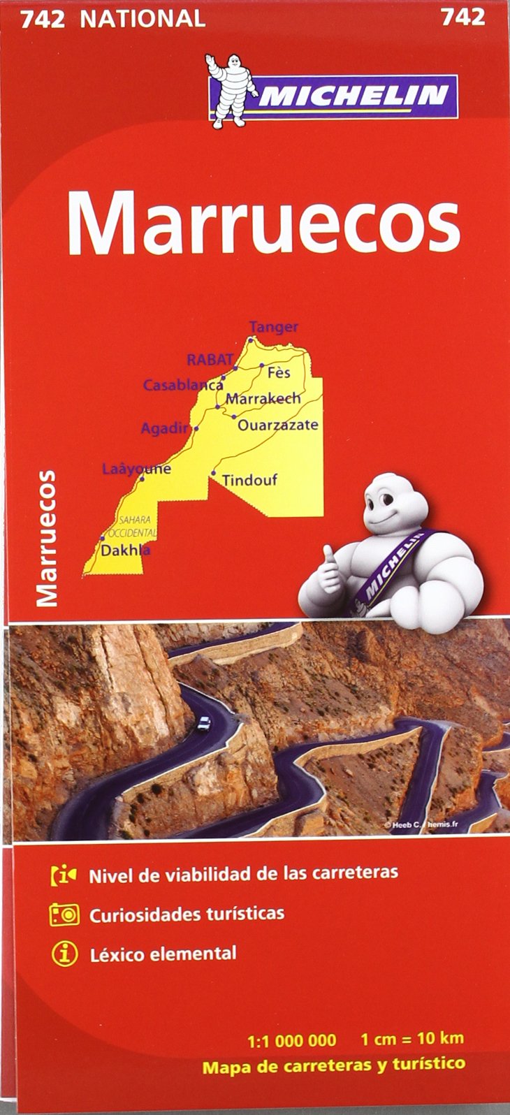 Marruecos. Mapa National 742 (Mapas National Michelin) Leisure, Home & Garden
