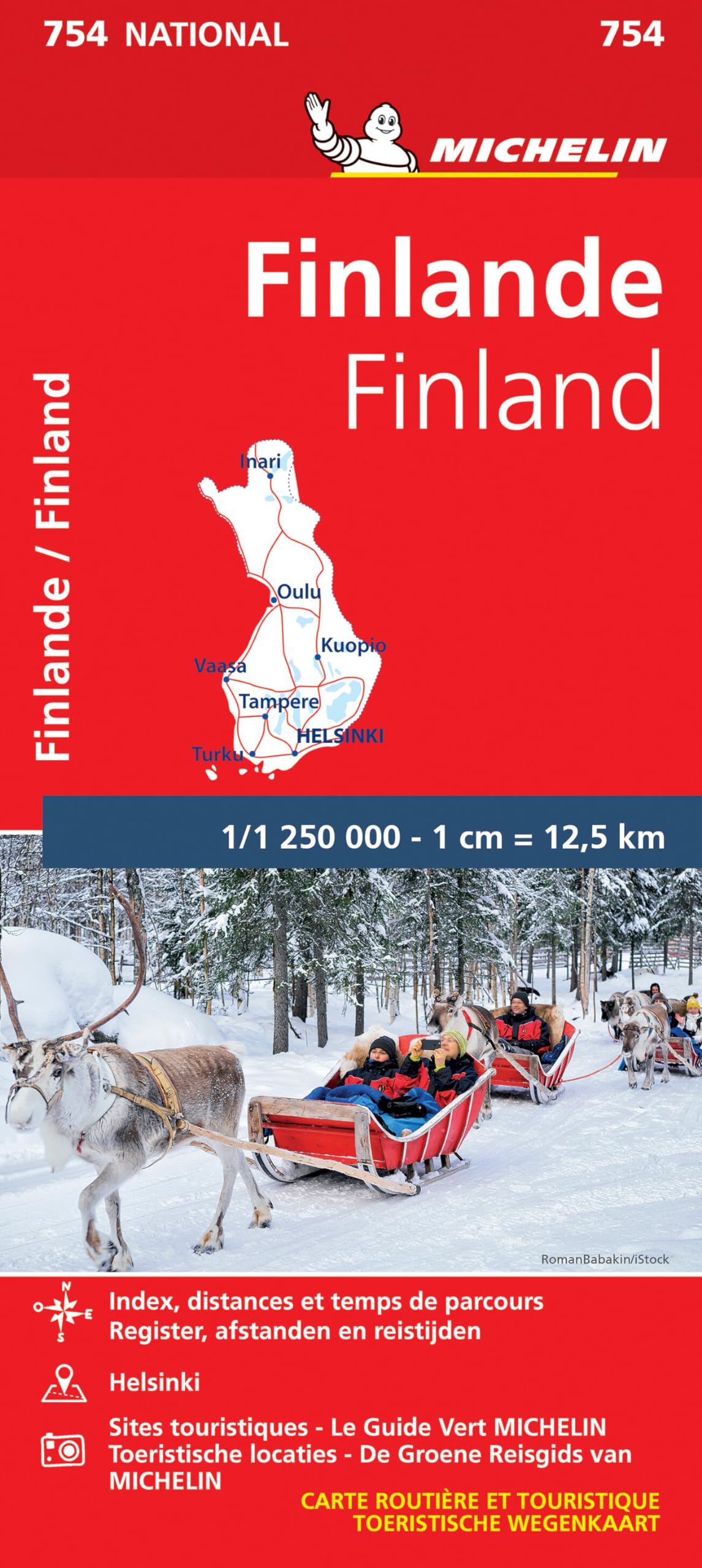 Carte NATIONAL Finlande book