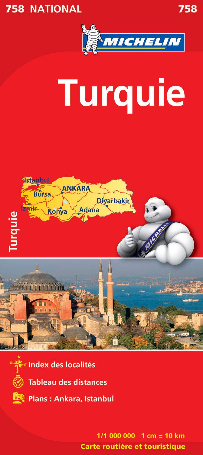 Carte NATIONAL Turquie book