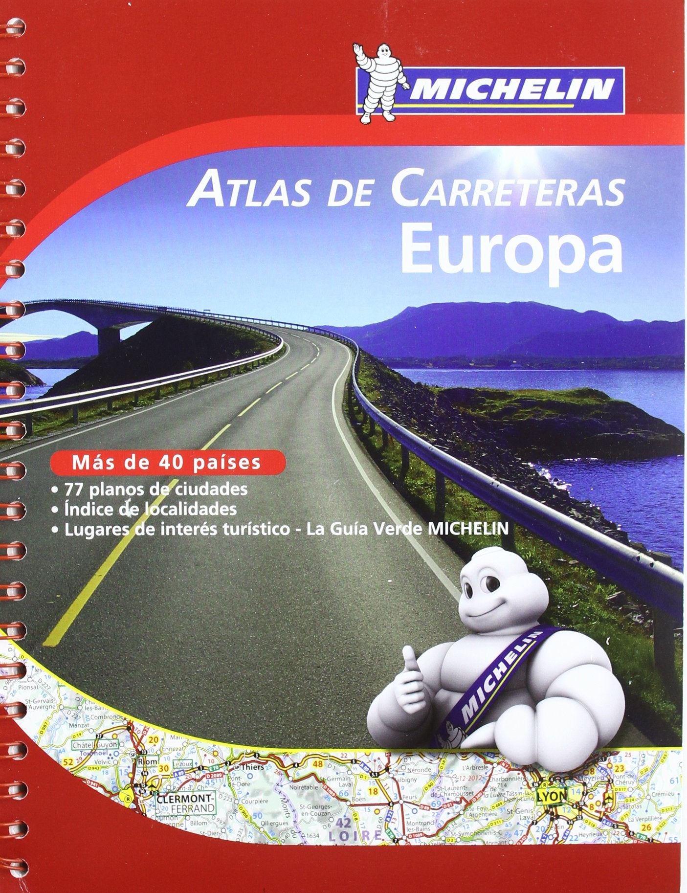 Atlas de carreteras de Europa (Atlas de carreteras Michelin) Leisure, Home & Garden