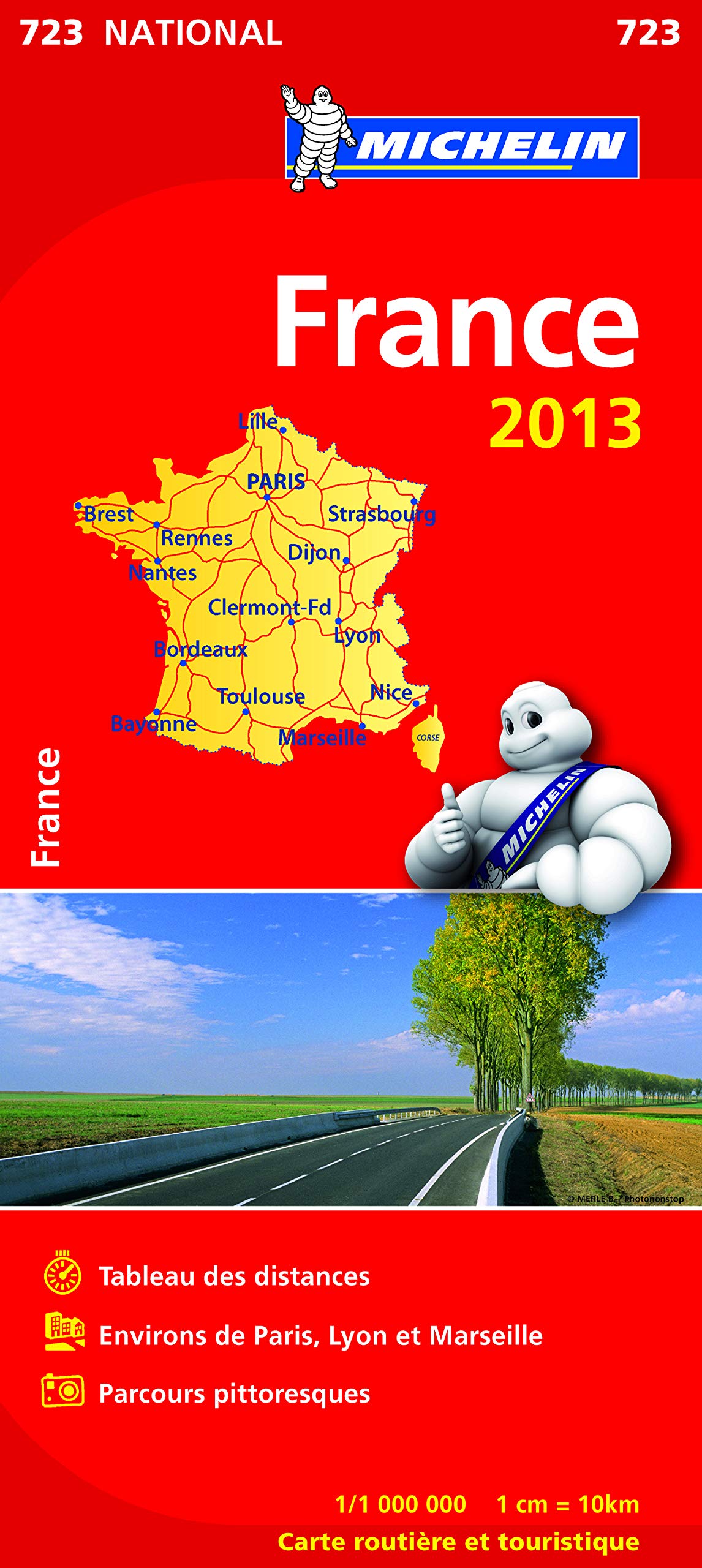 France: 723 (Michelin National Maps) book