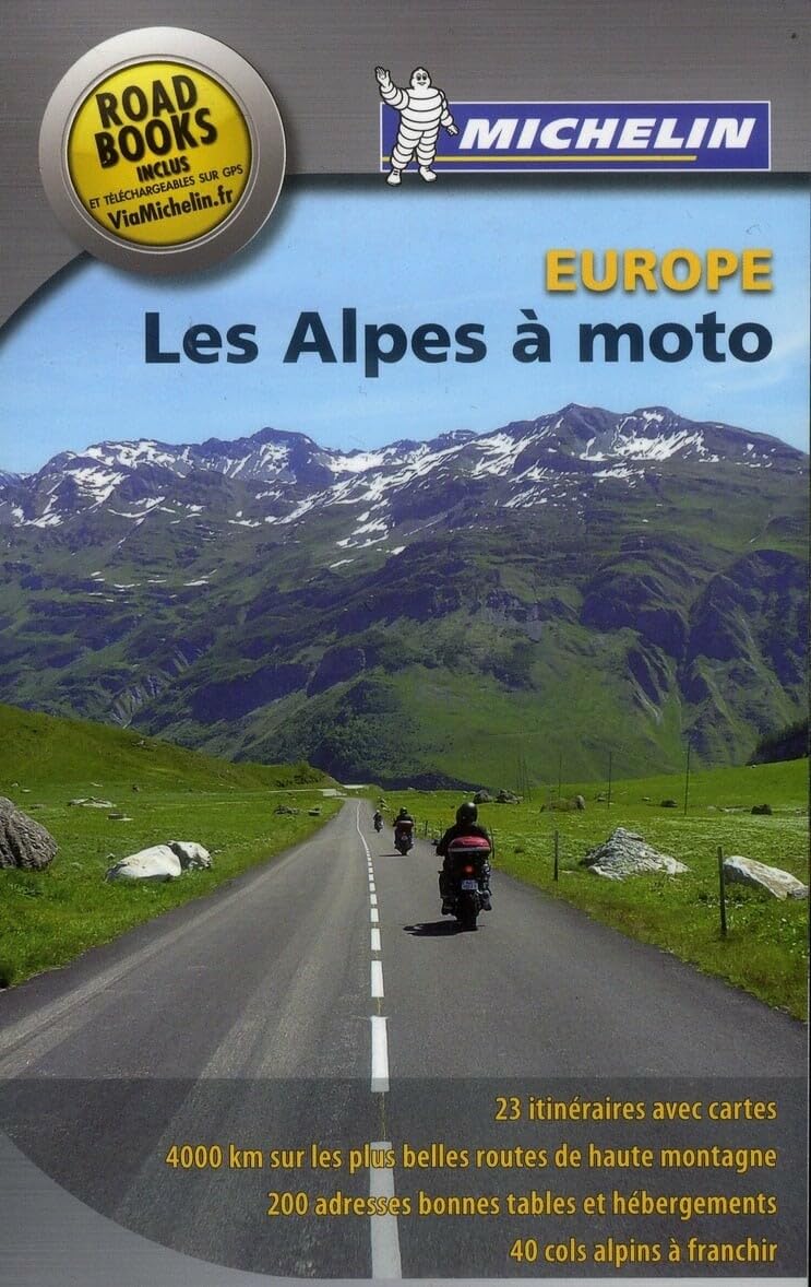 Guide Vert - ALPES Á MOTO - EUROPE (60090) Leisure, Home & Garden