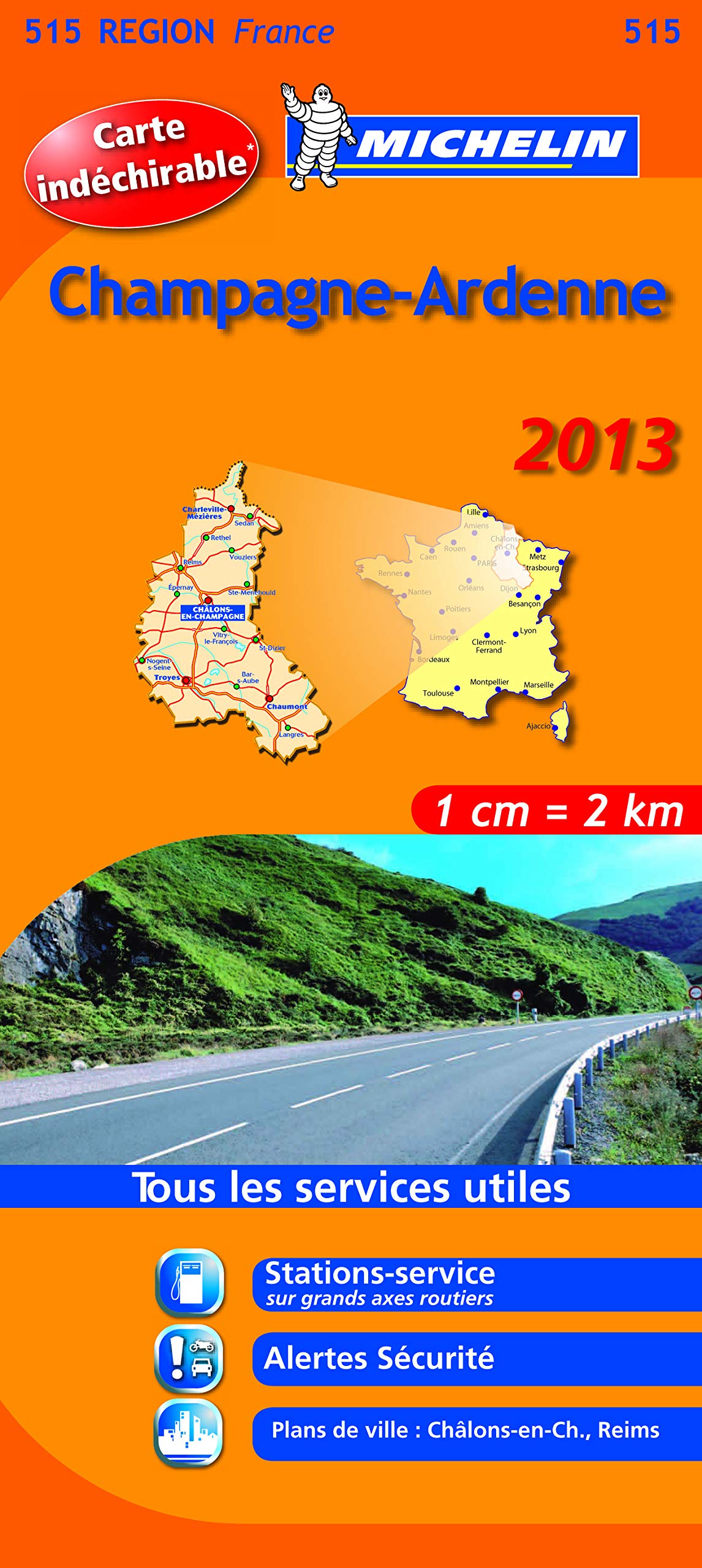 CHAMPAGNE ARDENNES 17515 CARTE MICHELIN KAART 2013 (KAARTEN/CARTES MICHELIN) Leisure, Home & Garden