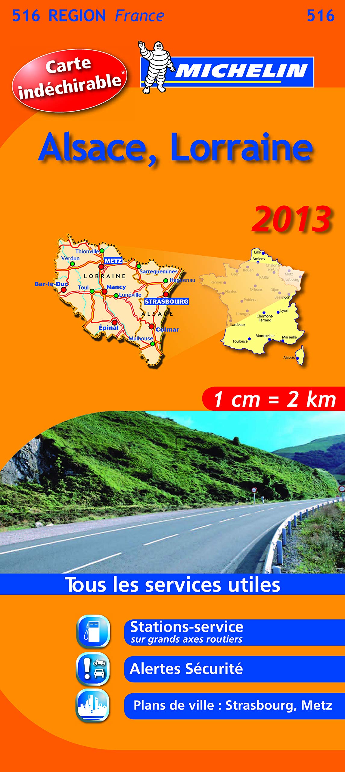 ALSACE ET LORRAINE 17516 CARTE MICHELIN KAART 2013 (KAARTEN/CARTES MICHELIN) Leisure, Home & Garden