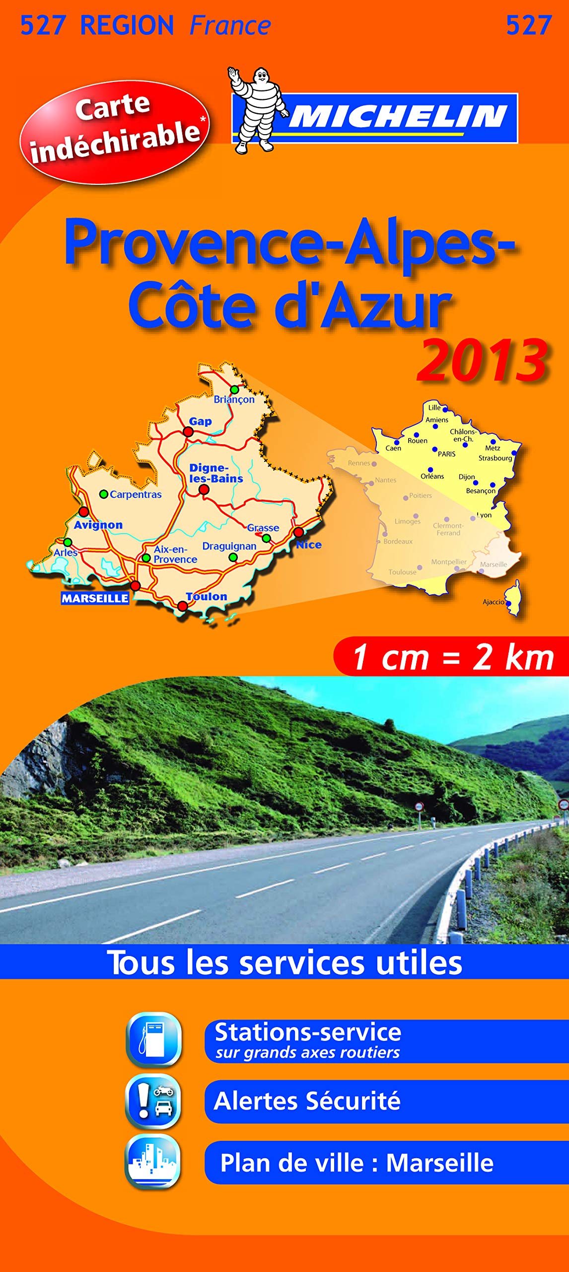 PROVENCE ALPES COTE D ' AZUR 17527 CARTE MICHELIN KAART 2013 (KAARTEN/CARTES MICHELIN) Leisure, Home & Garden