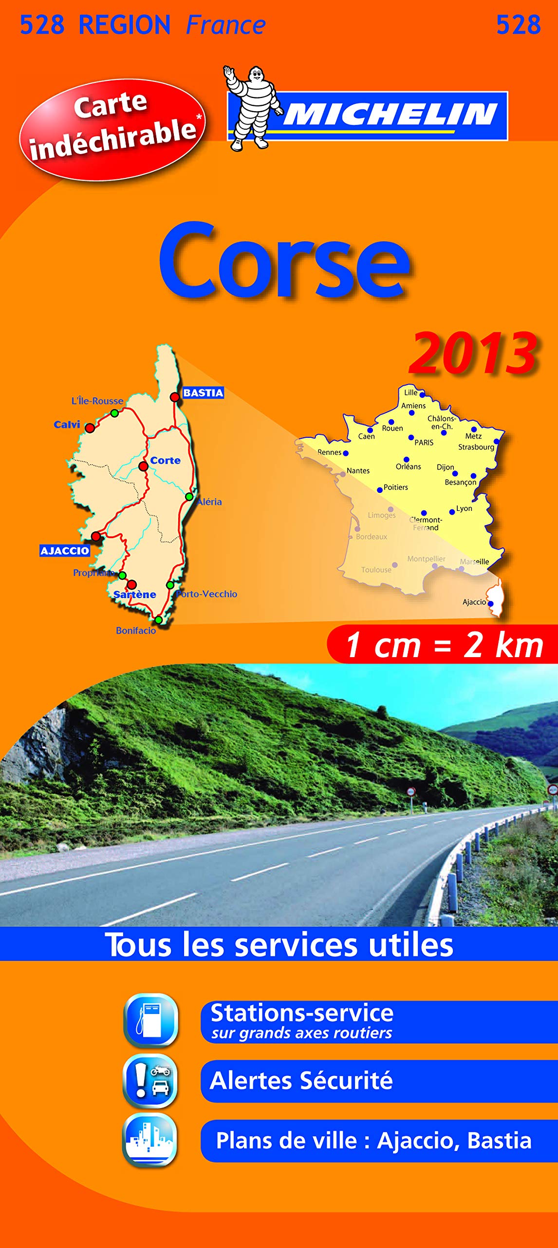 CORSE 17528 CARTE MICHELIN KAART 2013 (KAARTEN/CARTES MICHELIN) Leisure, Home & Garden