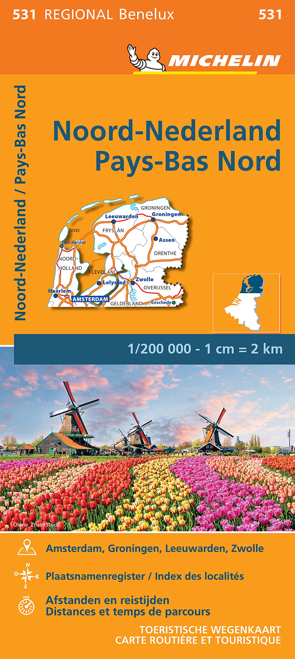 Carte Régionale Noord-Nederland / Pays-Bas Nord book