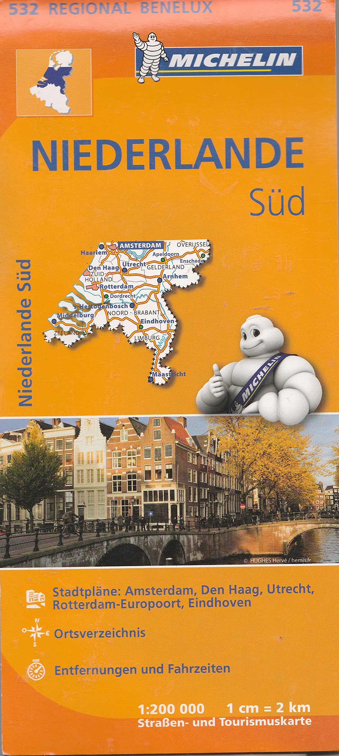 Michelin Regionalkarte Niederlande Süd 1 : 200 000 book