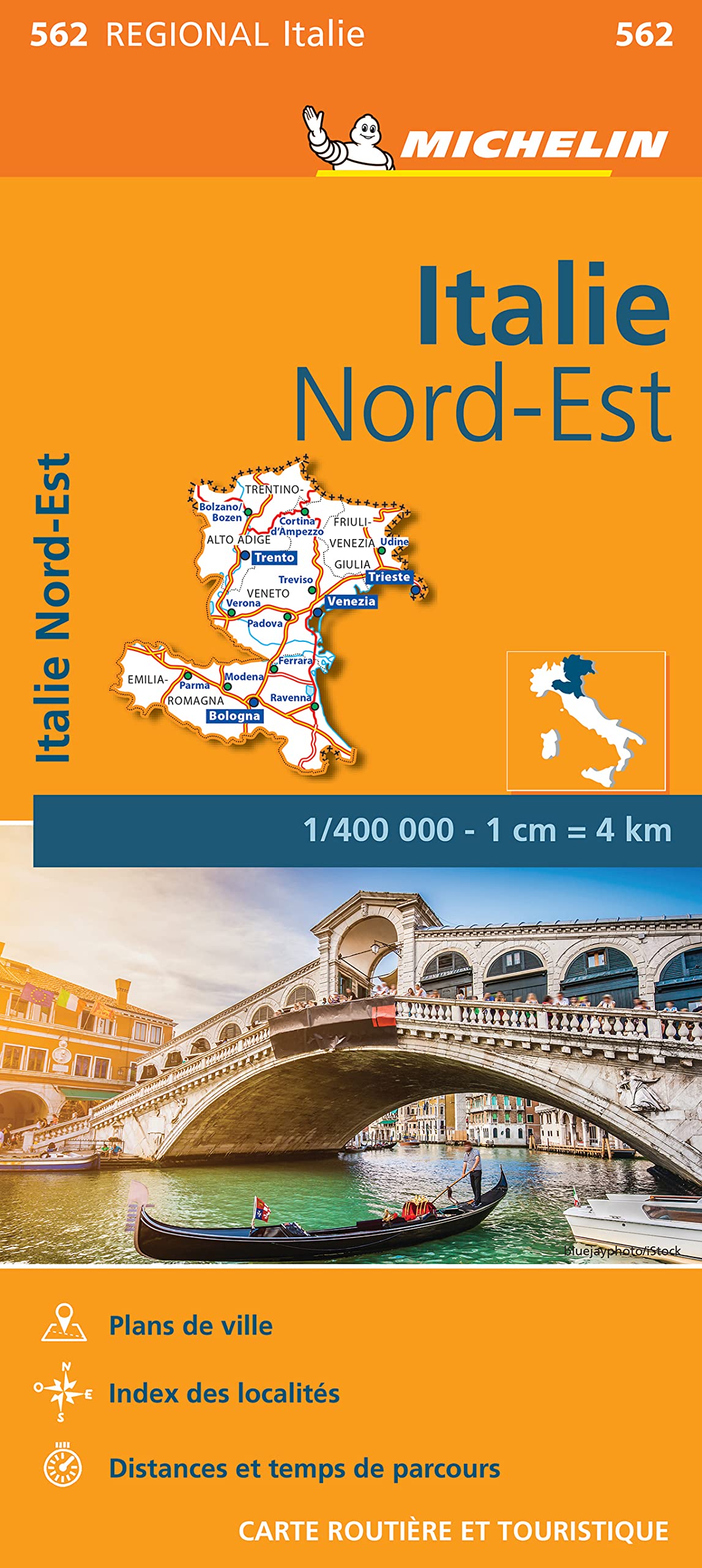Italy North-East (562): Wegenkaart Schaal 1 : 400.000 (Michelin régional, 562, Band 562) Leisure, Home & Garden