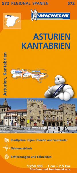 Michelin Regionalkarte Spanien Asturien, Kantabrien 1 : 250 000 Leisure, Home & Garden