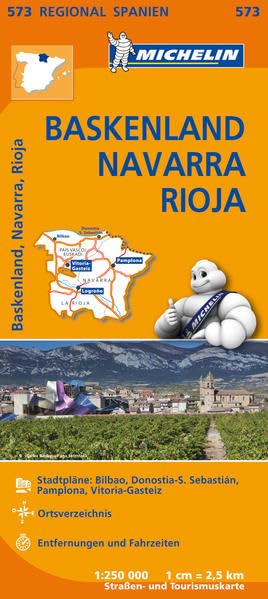 Michelin Baskenland, Navarra, Rioja: Straßen- und Tourismuskarte 1:250.000 (MICHELIN Regionalkarten) Leisure, Home & Garden
