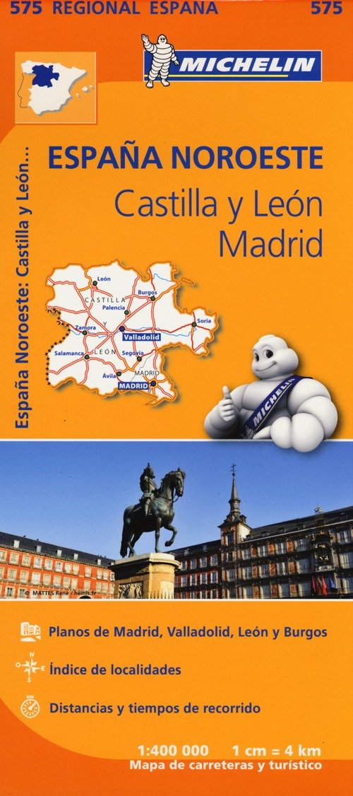 Castilla y Leon, Madrid - Michelin Regional Map 575: Map (Michelin Regional Maps) Leisure, Home & Garden