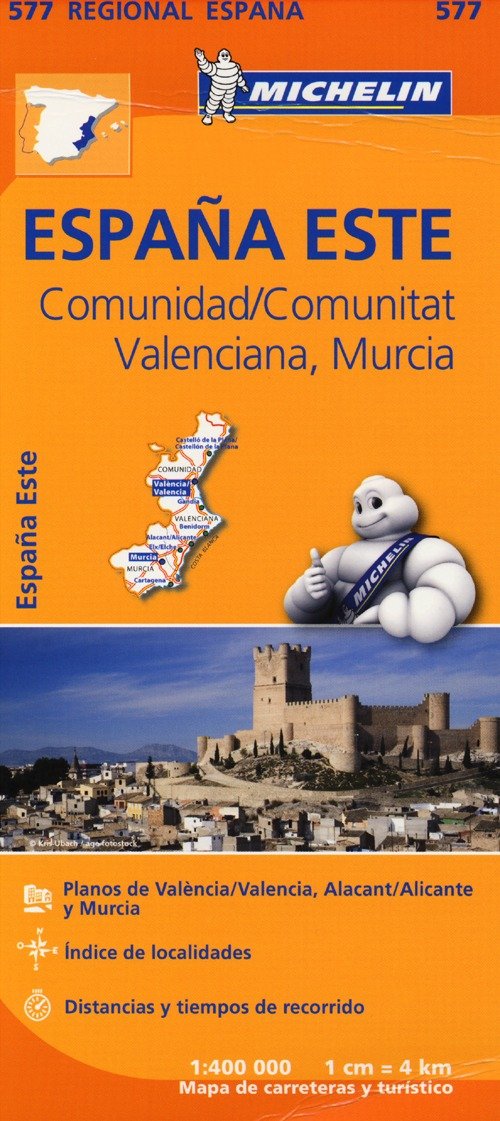 Comunidad Valenciana, Murcia - Michelin Regional Map 577: Map (Michelin Regional Maps) Leisure, Home & Garden