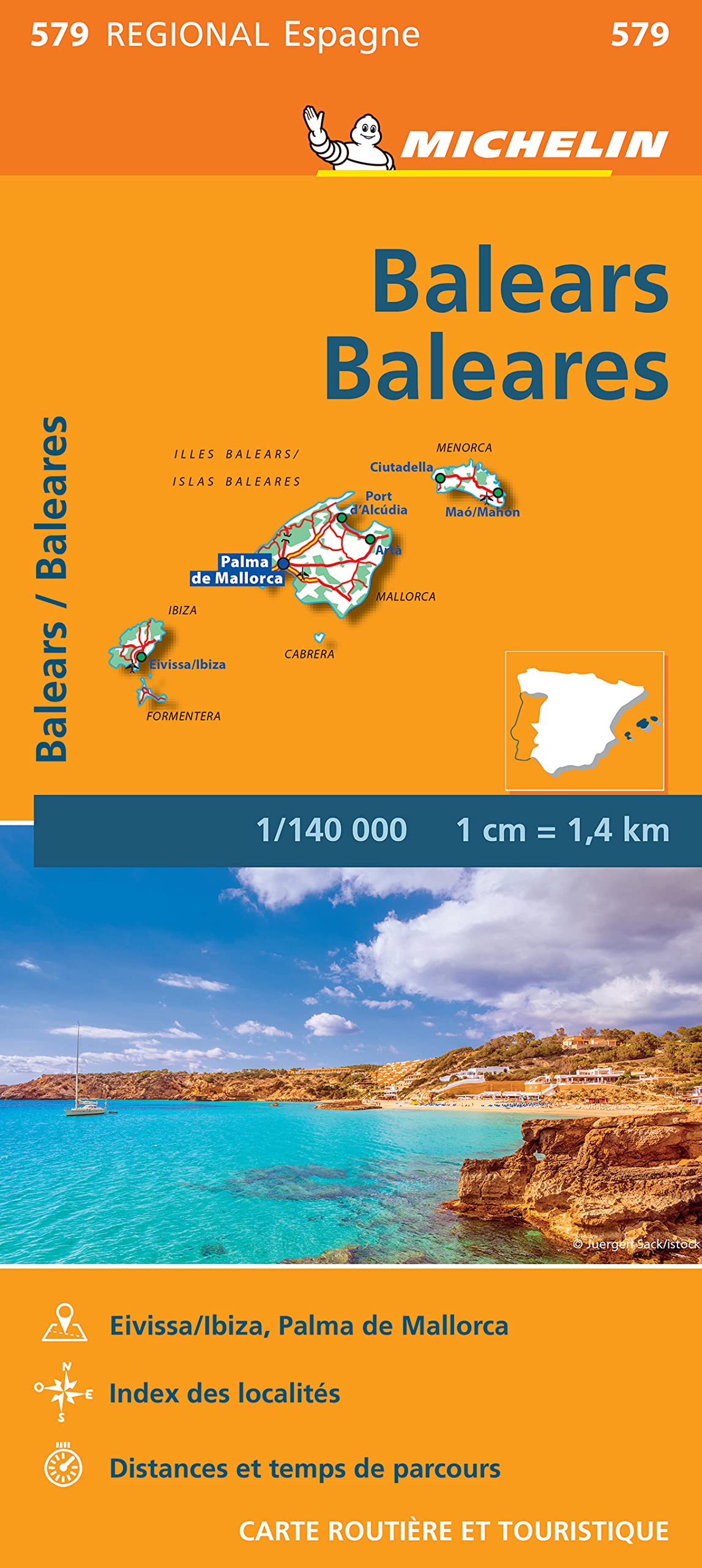 Carte Régionale Iles Baleares book