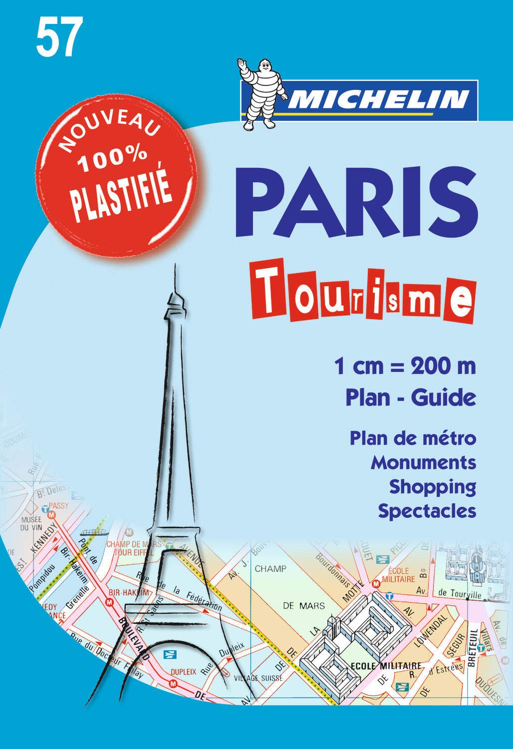 PARIS TOURISME (PLASTIFIE) book