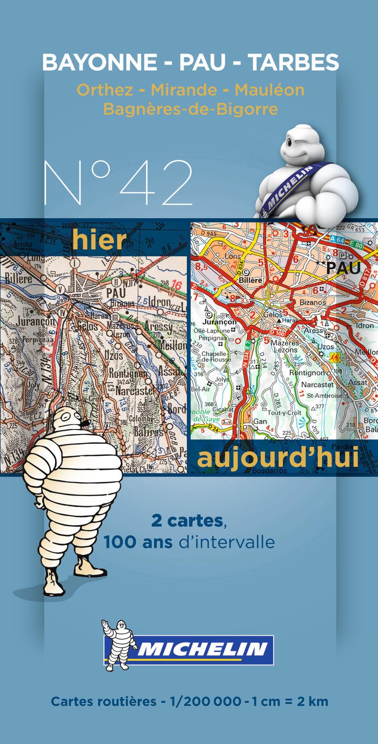 Bayonne - Tarbes Centenary Maps (Michelin Historical Maps, Band 8042) Leisure, Home & Garden