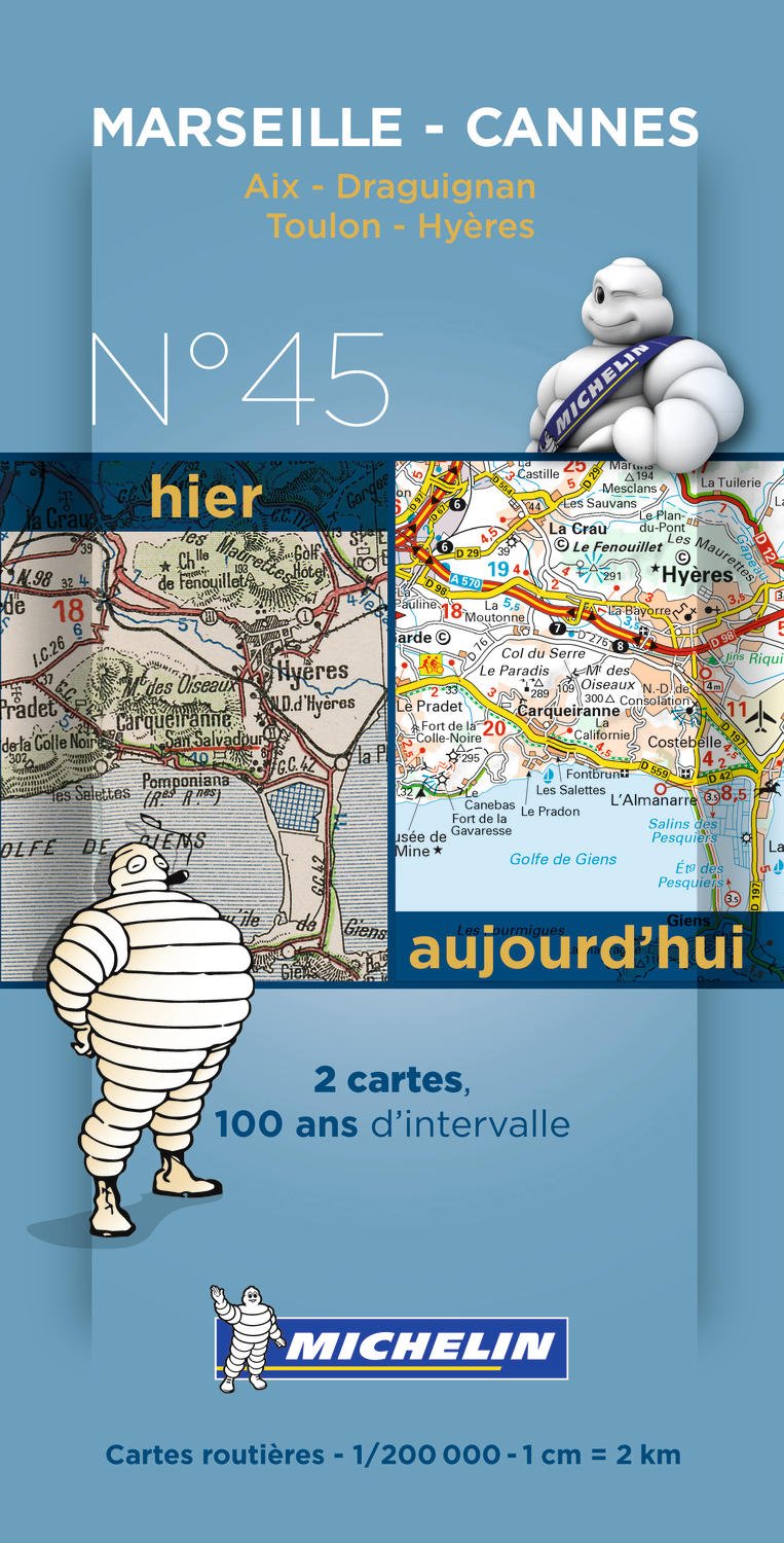 CARTE HISTORIQUE MARSEILLE CANNES book