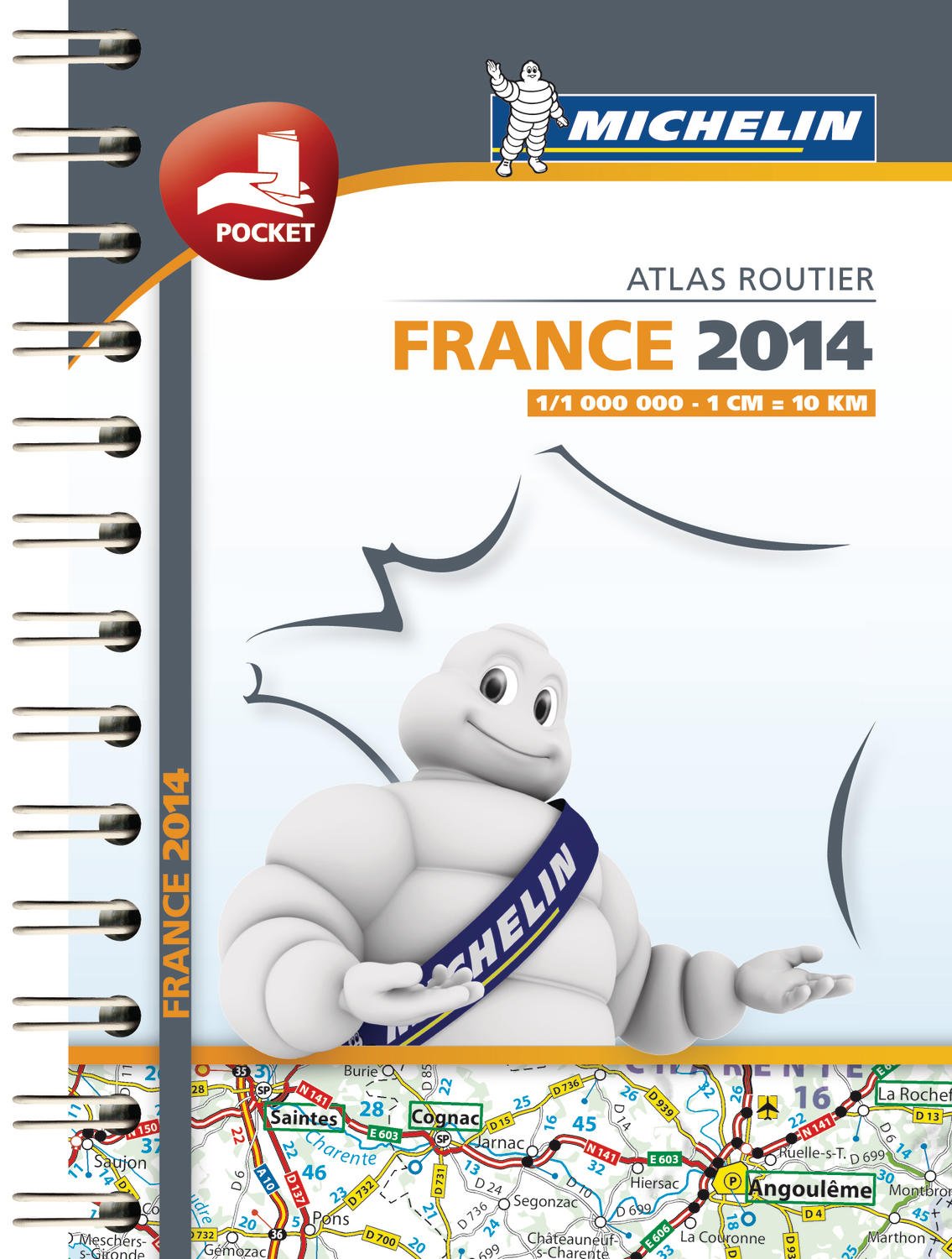 Mini Atlas France 2014 (Atlas de carreteras Michelin) Leisure, Home & Garden